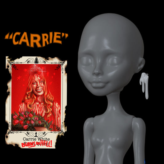 Skullector Inspired Carrie White Earrings Style #2