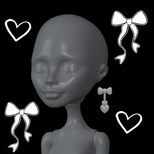 Heart Jewel Earrings