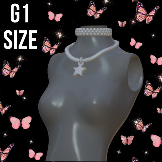 Haunted Inspired Star Necklace and Choker Set