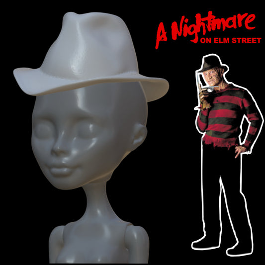 Skullector Inspired Freddy Krueger Hat Style #1