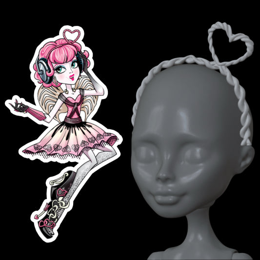 CA Cupid Heart Headband