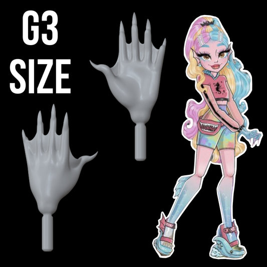 Webbed Hand Set