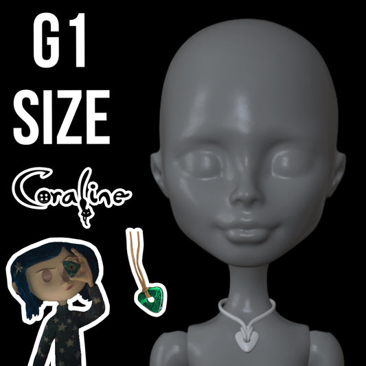 Skullector Inspired Coraline Necklace