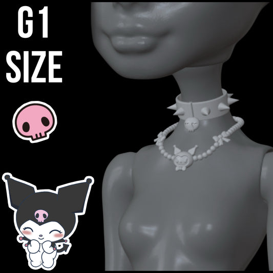 Kuromi Necklace & Choker Set