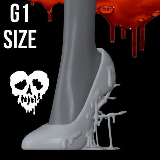 Melting Skeleton Shoes