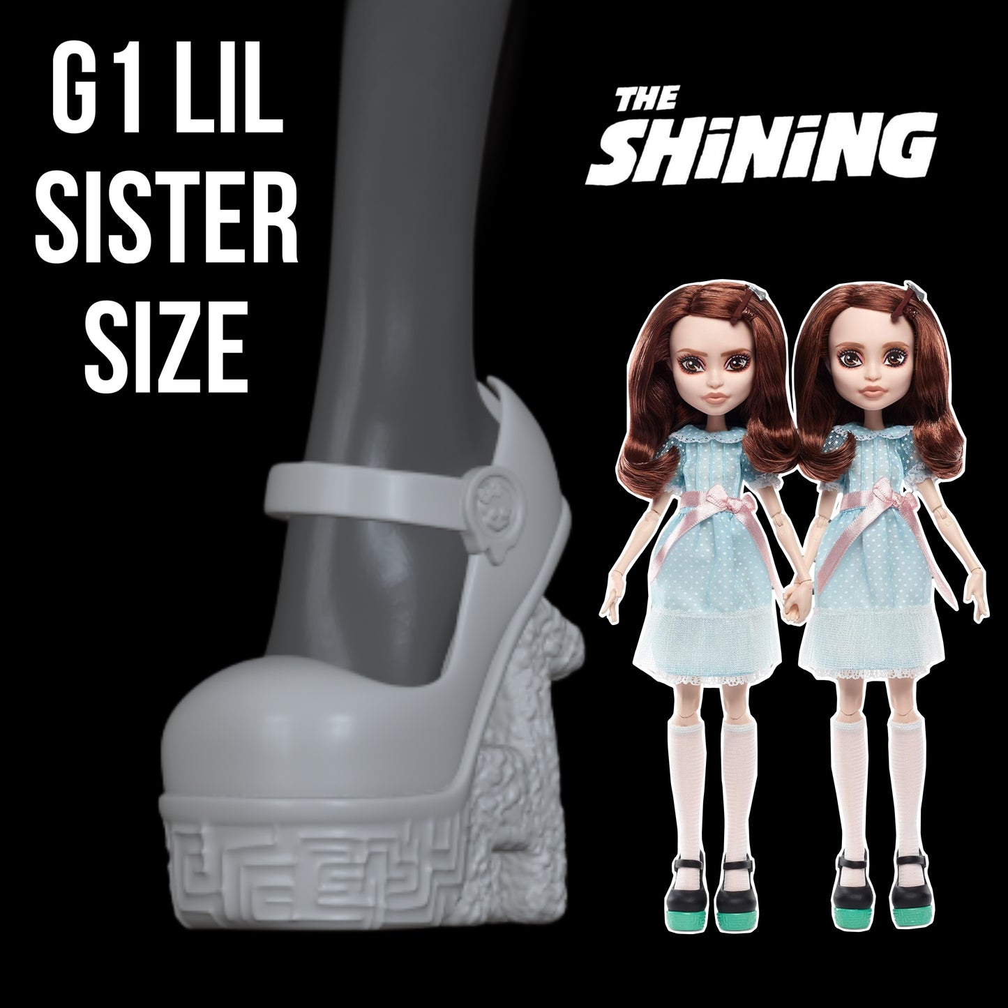 Skullector The Shining Grady Twins Shoes