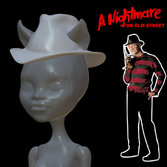 Skullector Inspired Freddy Krueger Hat Style #2