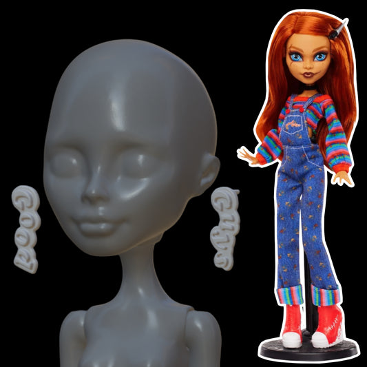 Skullector Chucky Inspired Good Guys Earrings