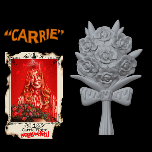 Skullector Inspired Carrie White Flower Bouquet
