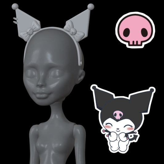 Kuromi Headband