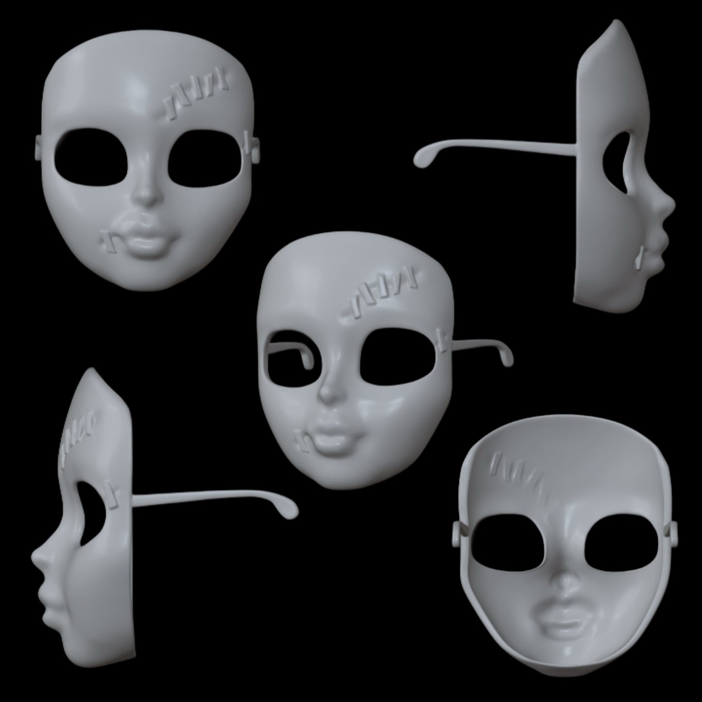 Skullector Inspired Leatherface Mask