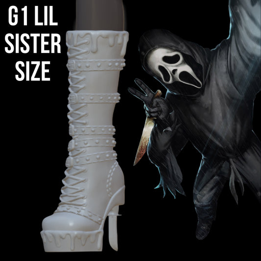 Skullector Inspired Scream Ghostface Boots