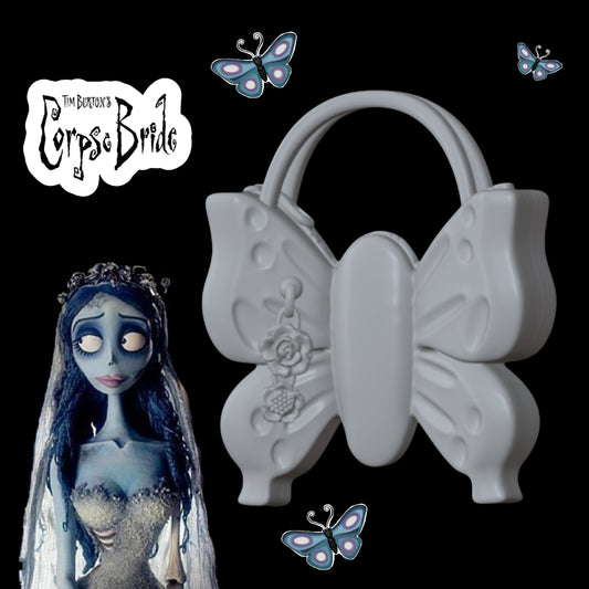 Skullector Corpse Bride Emily Inspired Butterfly Purse