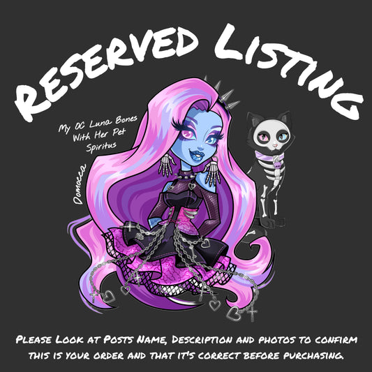 Reserved Listing For Wikithecollector <3