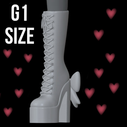 Bow Sneaker Boots