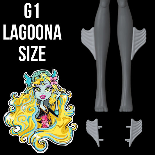 OG Lagoona Blue Fins Set