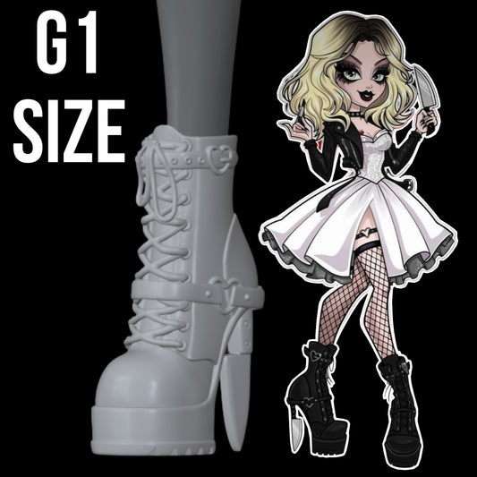 Skullector Tiffany Valentine Inspired Knife Shoes
