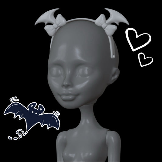 Bat Bow Headband