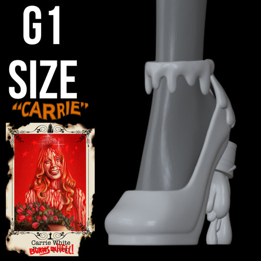 Skullector Inspired Carrie White Shoes