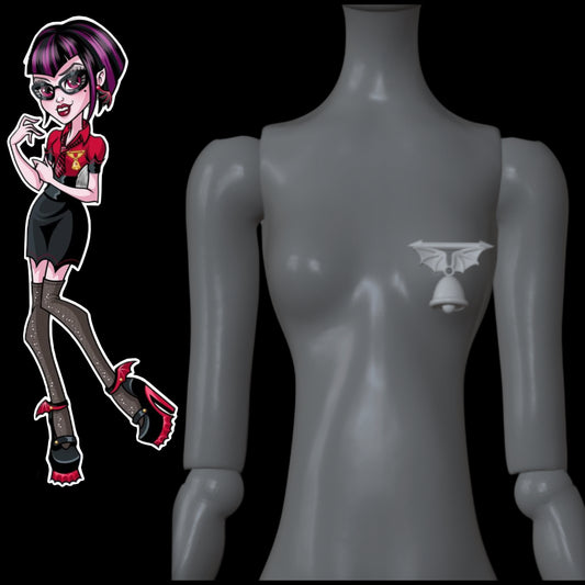 Gory Fangtell Shirt Charm
