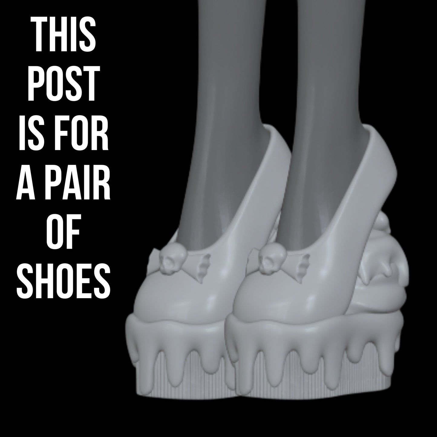 Sweet Screams Inspired Rochelle Goyle Cupcake Shoes - G1 Size