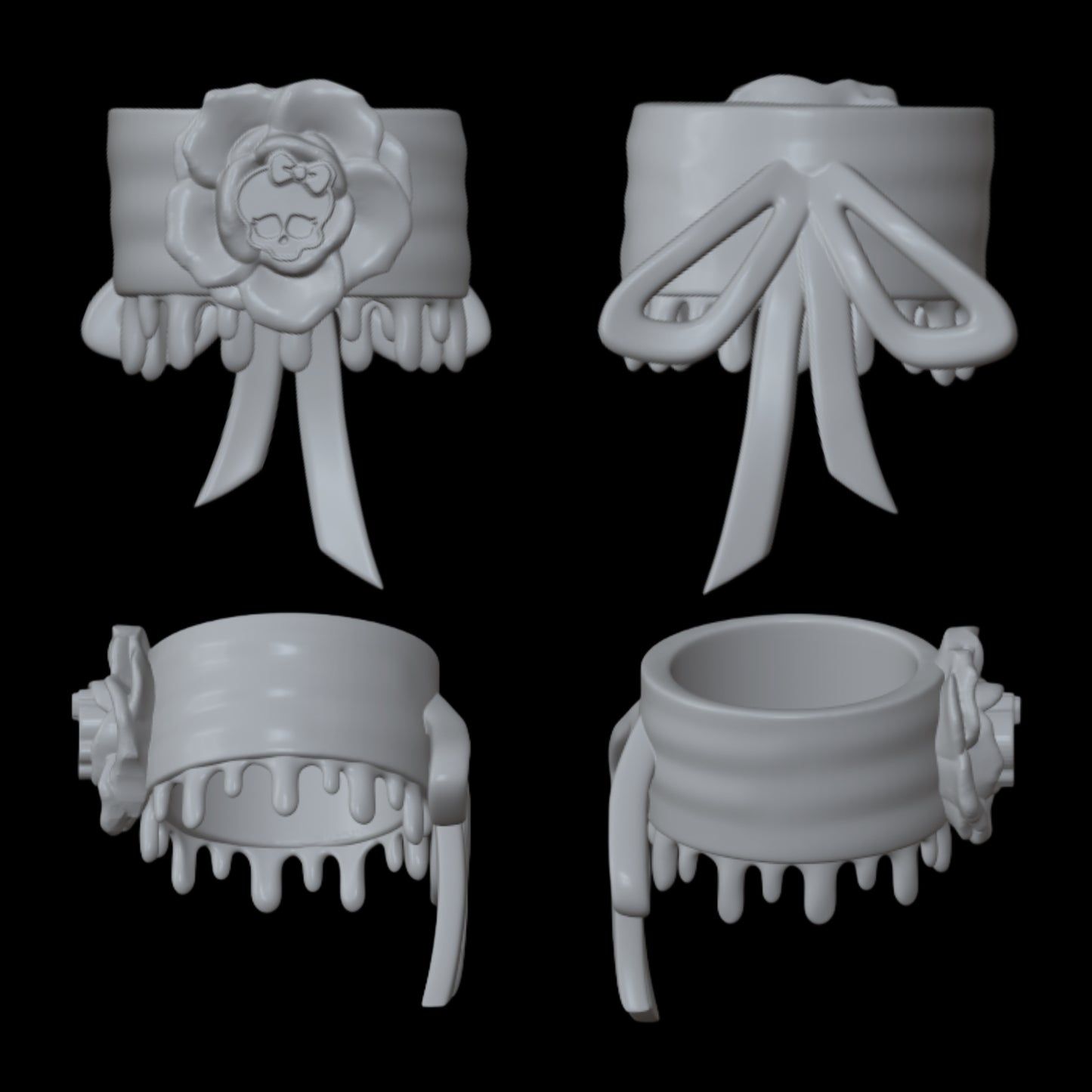 Skullector Inspired Carrie White Corsage