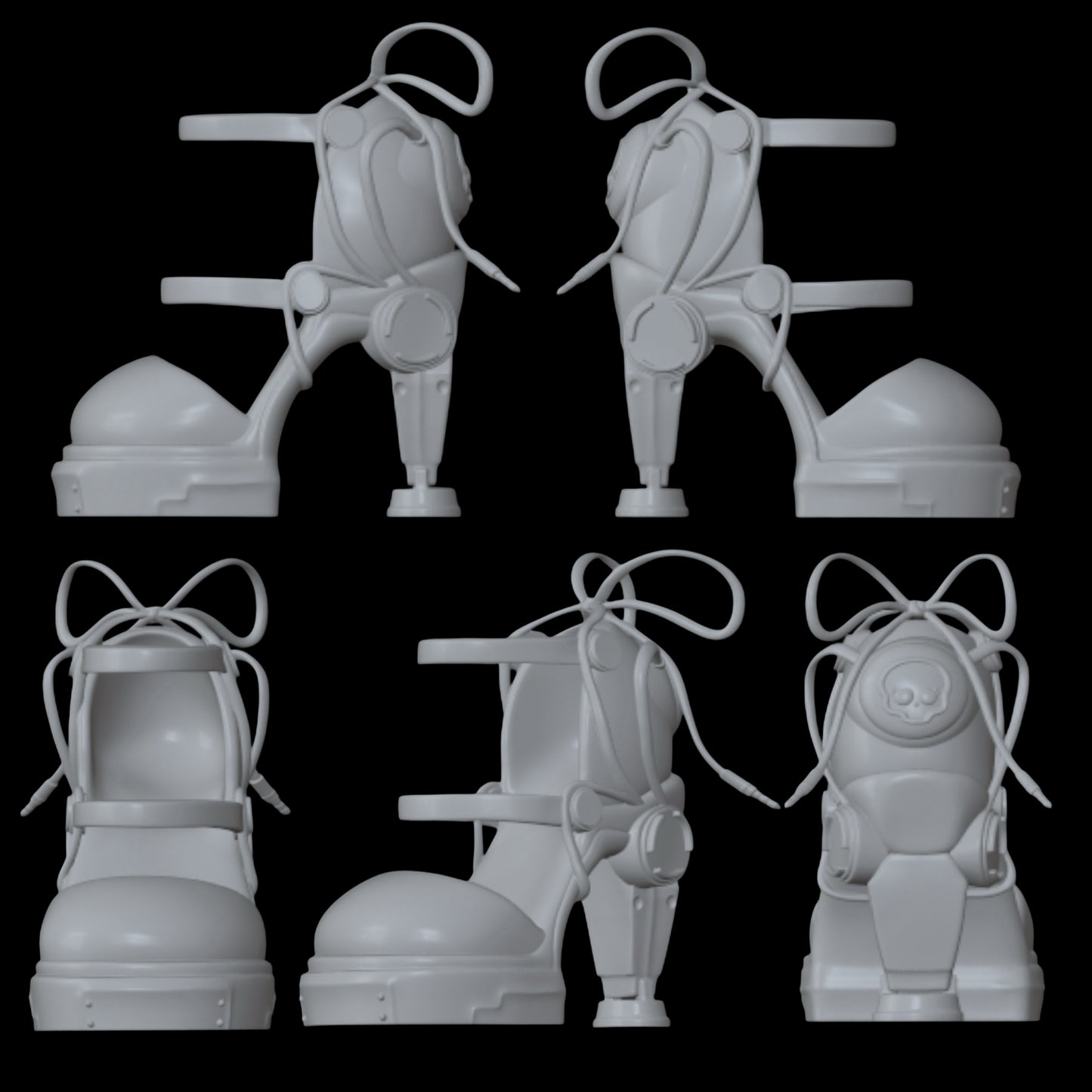 Skullector Megan Inspired Shoes