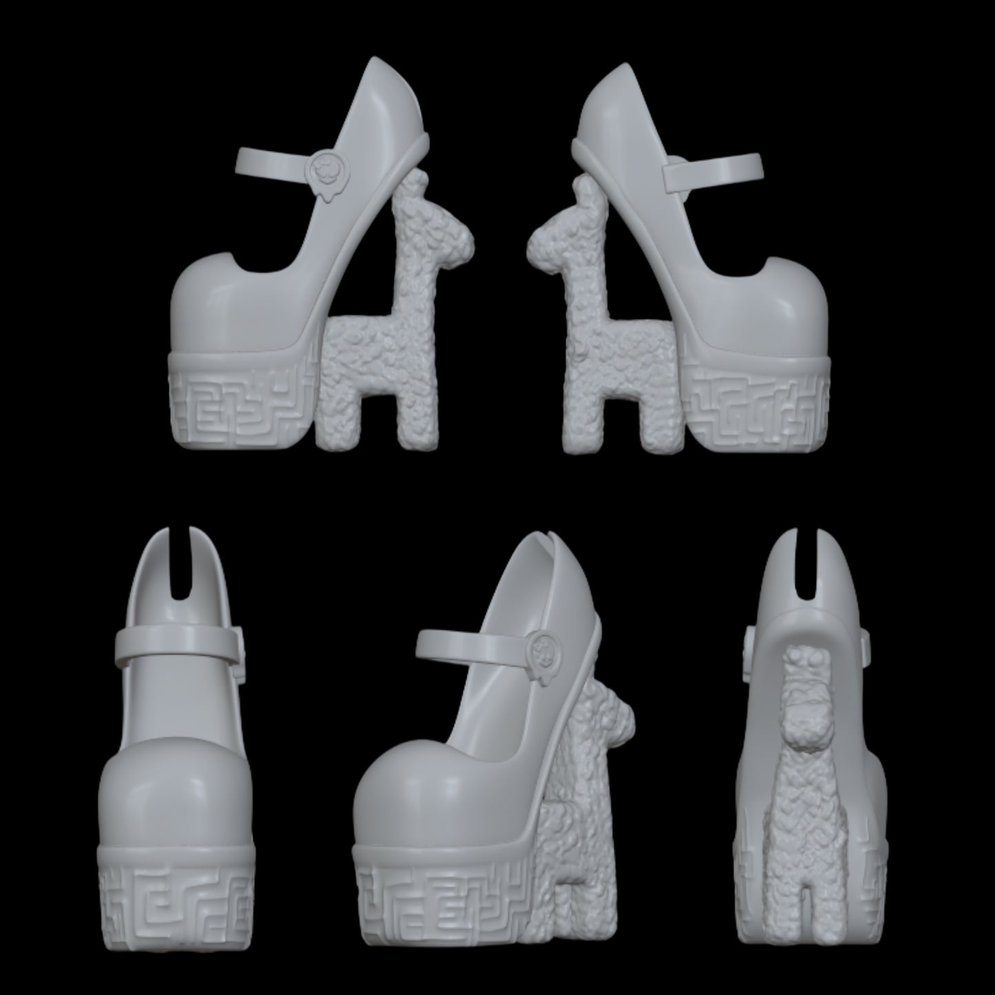 Skullector The Shining Grady Twins Shoes