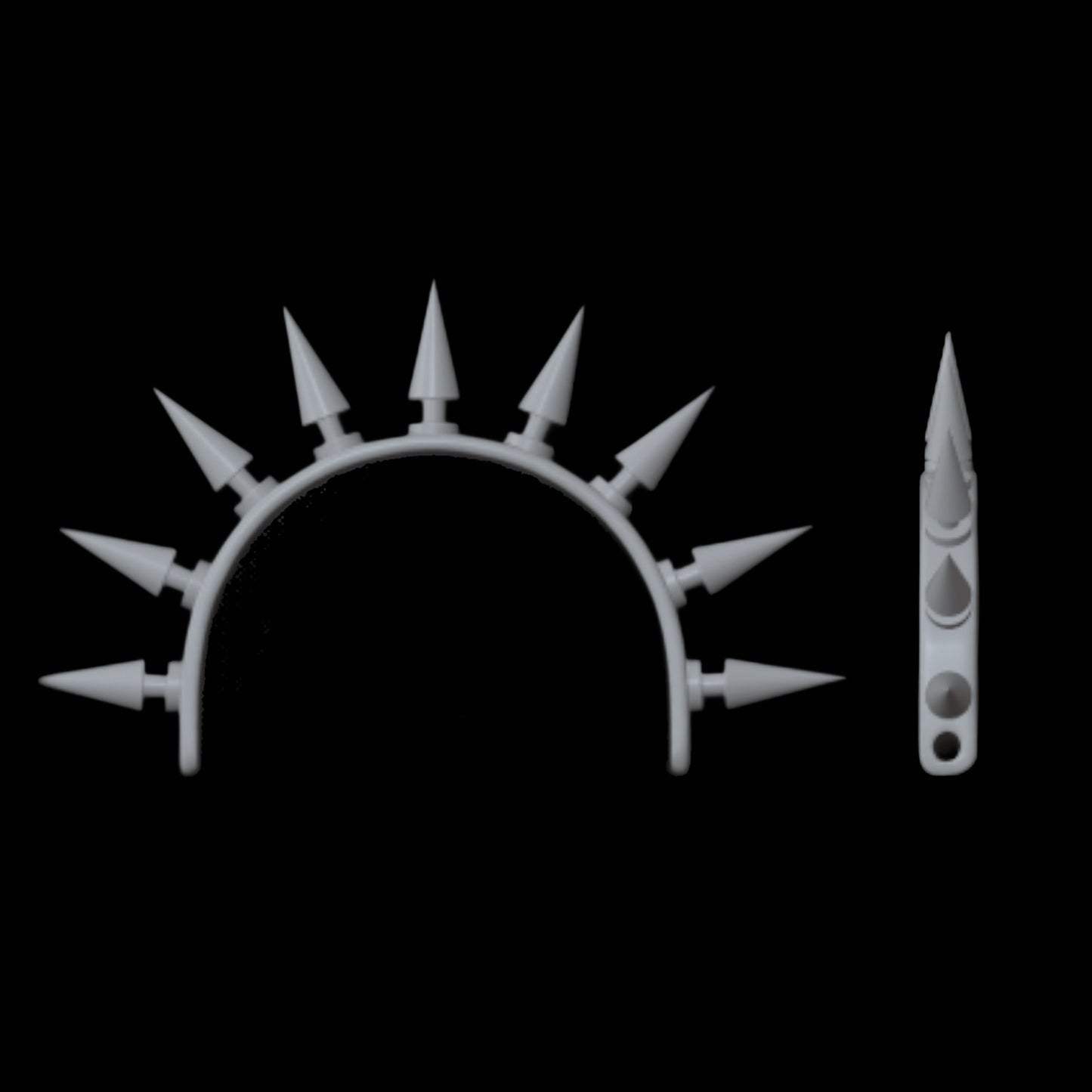 Luna Bones Spiked Headband Style #1