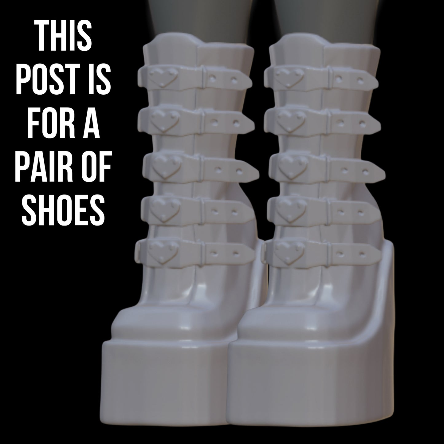 Heart Demonia Boots