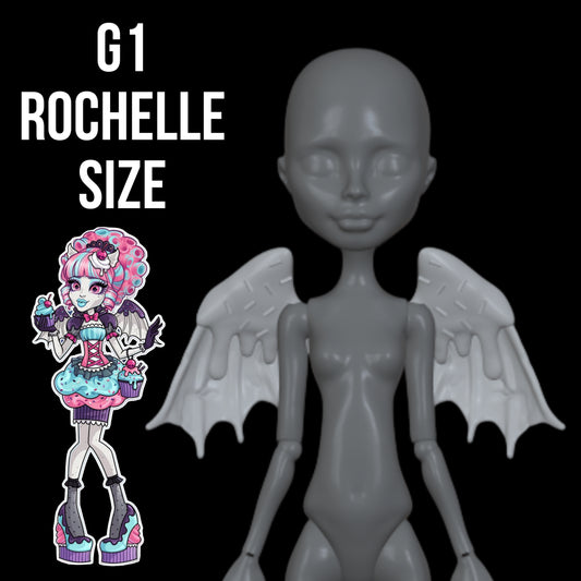Sweet Screams Inspired Rochelle Goyle Frosted Wings