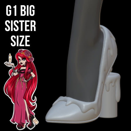 Melted Candle Shoes - G1 Big Sister Size