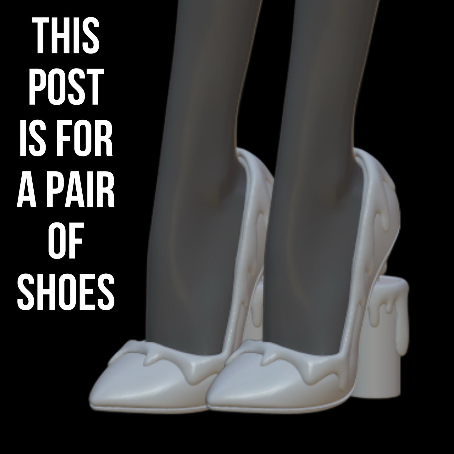 Melted Candle Shoes - G1 Big Sister Size