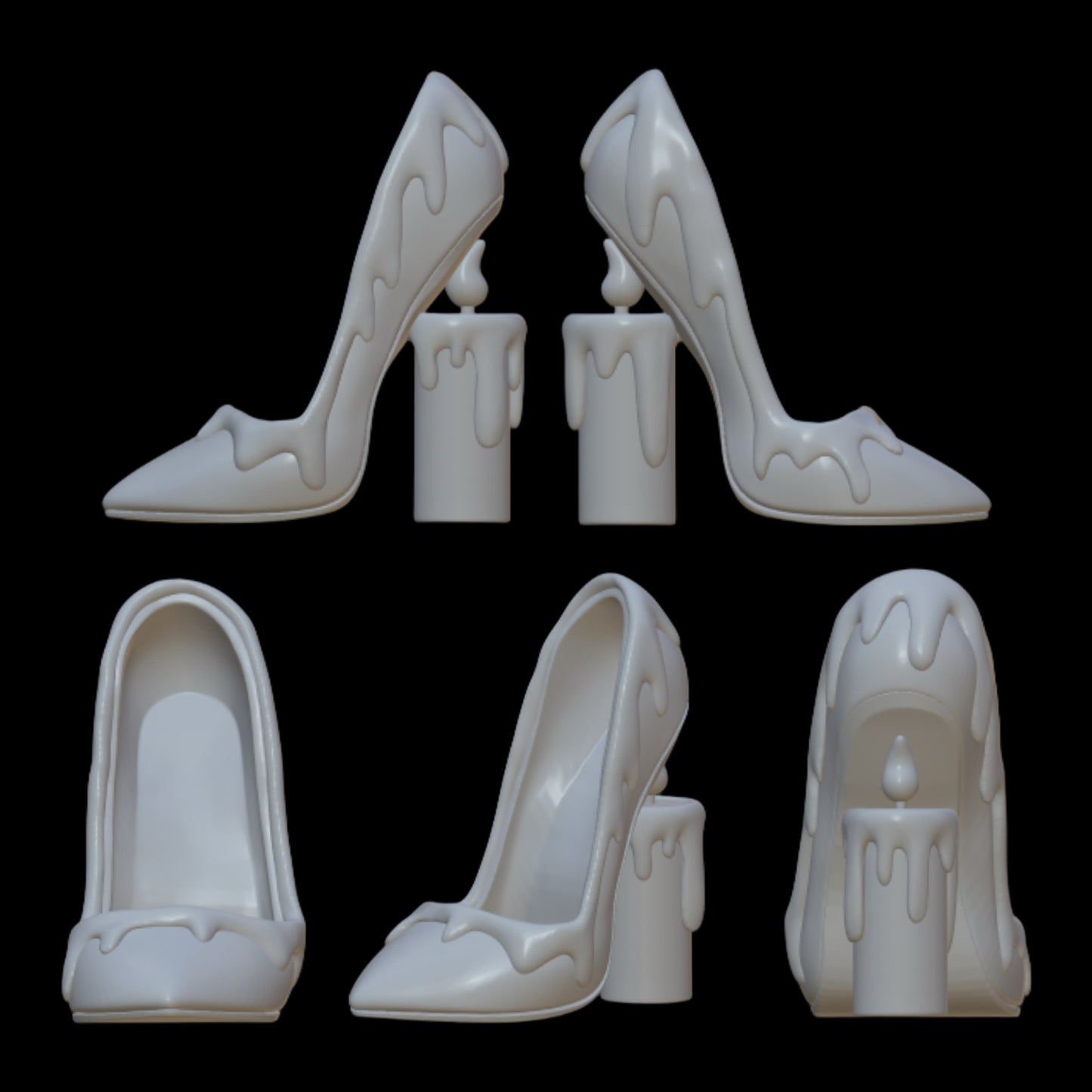 Melted Candle Shoes - G1 Big Sister Size