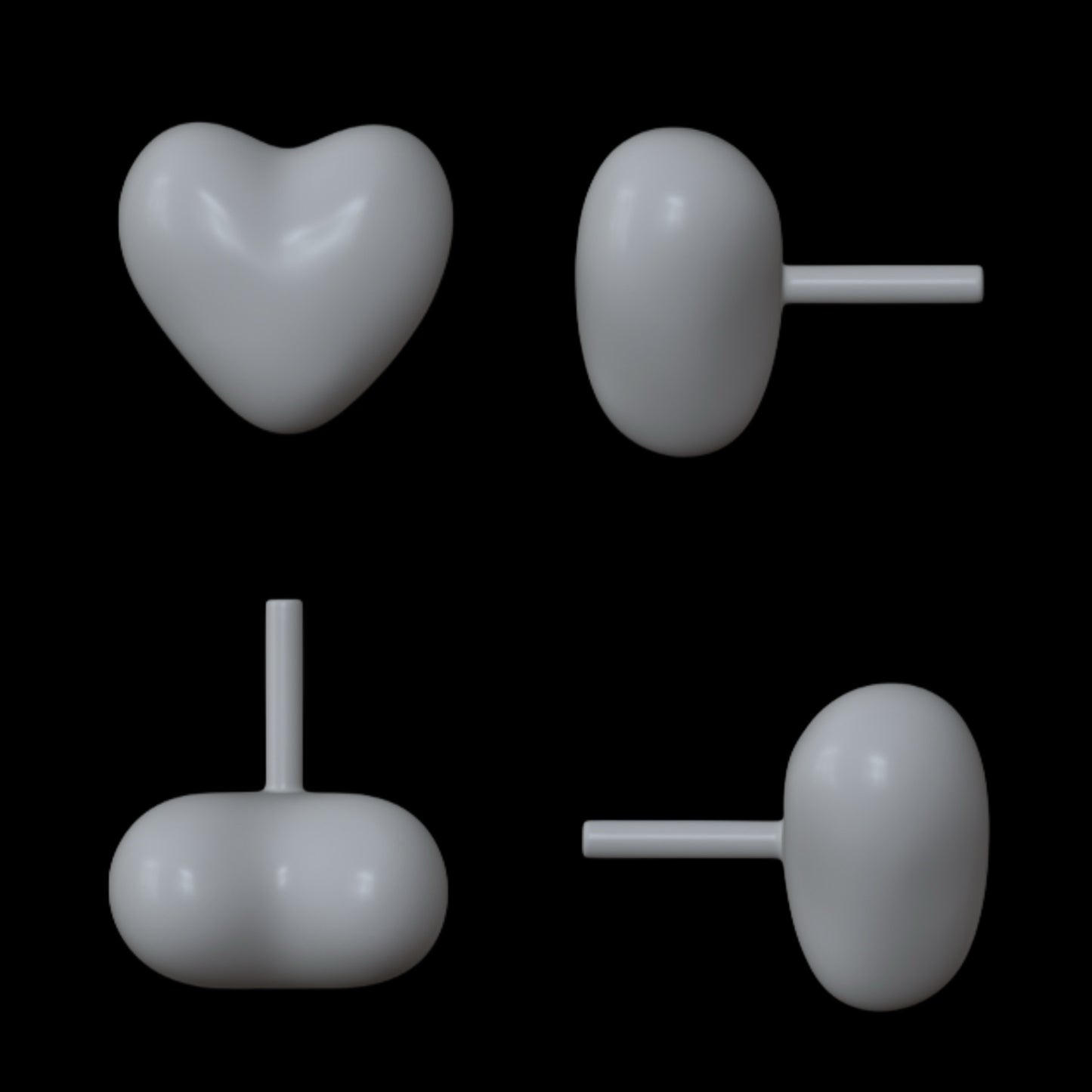 Heart Shaped Gum Replacement