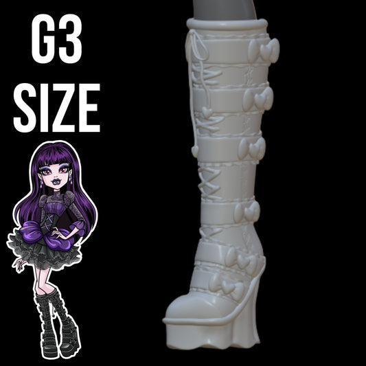 Frights Camera Action Elissabat Boots - G3 Size