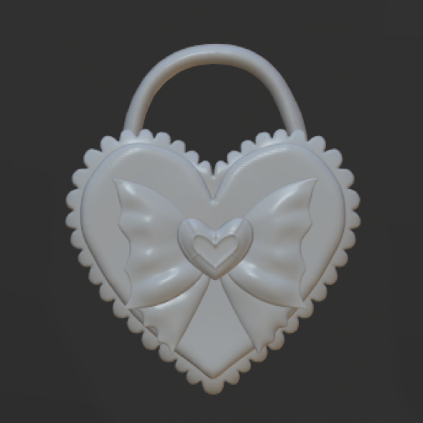 Heart Bow Purse